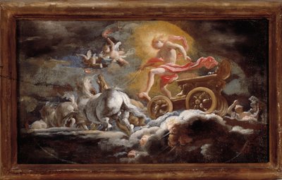 Le char du soleil - Domenico the Elder Piola