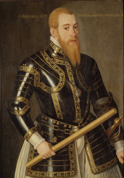 Eric XIV de Suède - Portrait par Domenicus Verwilt - Domenicus Verwilt