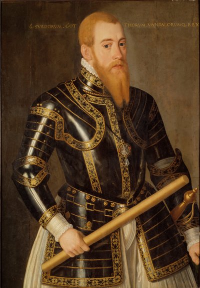 Portrait du roi Éric XIV de Suède 1533-1577 - Domenicus Verwilt