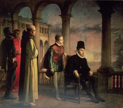 Philippe II (1527-98) déclarant sa foi - Domingo Valdivieso