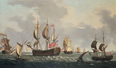 Escadron royal au large de la côte - Dominic Serres