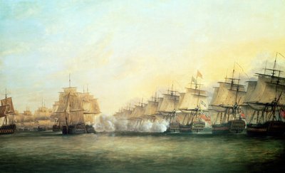 La quatrième action au large de Trincomalee entre les Anglais sous l