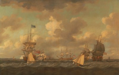 Navires anglais arrivant à l