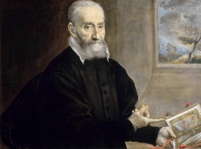 Portrait de Giulio Clovio 1498-1578, vers 1571 - Dominico El Greco