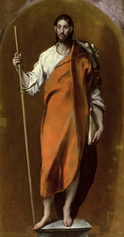 Saint Jacques en pèlerin, vers 1590 - Dominico El Greco