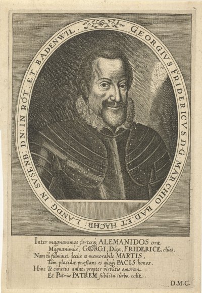 George Frédéric de Bade-Durlach 1573-1638, c. 1610 - Dominicus or Custodis Custos