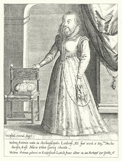 Hélène Antonia de Liège, la naine barbue de la cour de Marie d