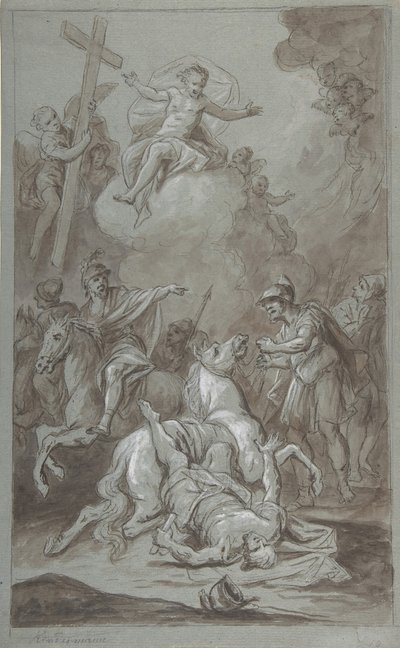 La Conversion de Saint Paul (recto), L