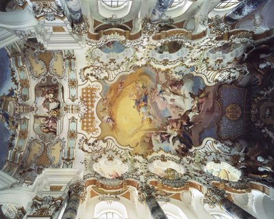 La Seconde Venue du Christ (fresque) - Dominikus Zimmermann