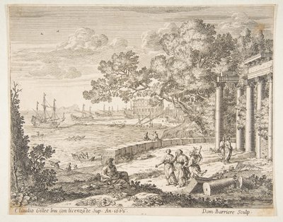 Paysage avec Mercure, 1668 - Dominique Barriere