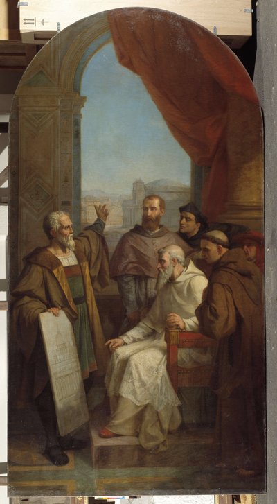 Architecture: le peintre et sculpteur italien Michelangelo Buonarroti connu sous le nom de Michelangelo - Dominique Magaud