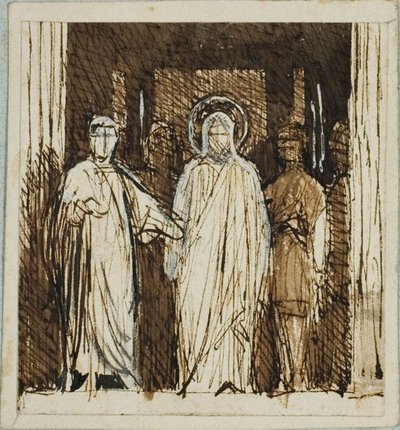 Christ avec Pilate - Dominique Papety