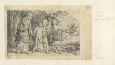 Christ revenant du Temple avec Joseph et Marie - Dominique Vivant Denon (baron) (attributed to)