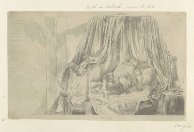 Lit - Dominique Vivant Denon (baron) (attributed to)