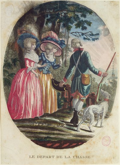 Départ pour la Chasse - Dominique Vivant Denon