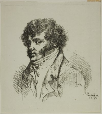 Portrait de Brunet, imprimeur - Dominique Vivant Denon