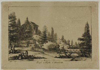 Temple de Sibyl à Méréville - Dominique Vivant Denon