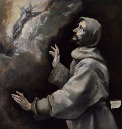 Saint François Recevant les Stigmates - El Greco