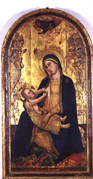 Madone et enfant - Don Silvestro dei Gherarducci