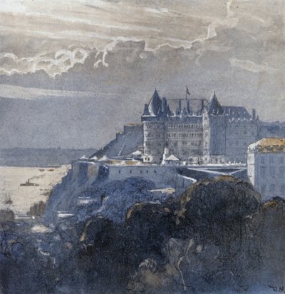 Québec et le Château Frontenac - Donald (after) Maxwell