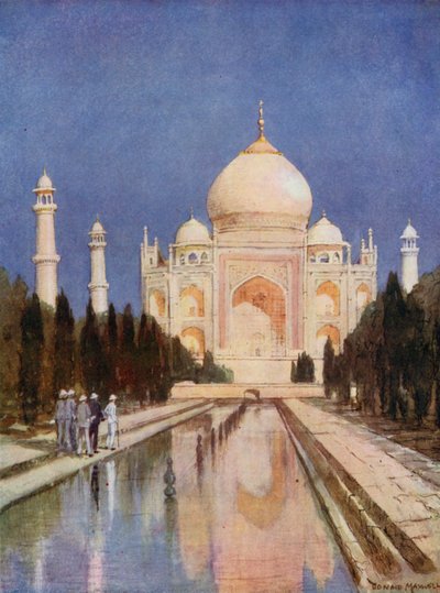 Le prince au Taj Mahal - Donald (after) Maxwell