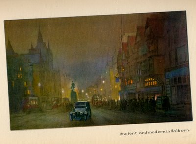 Ancien et moderne à Holborn, de 
