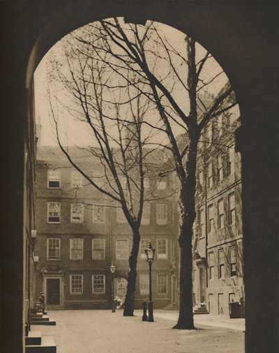 Une vision du début du printemps dans le temple, vers 1935 - Donald McLeish