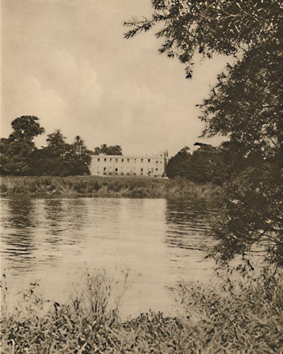 Fair Thames lave les rives de roseaux près de Syon House, vers 1935 - Donald McLeish
