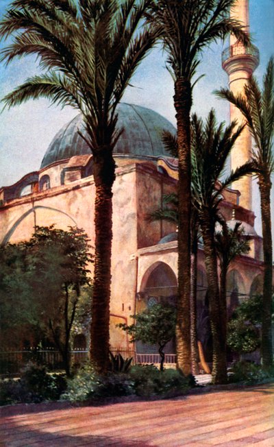 Mosquée Jezzar Pacha, Acre, Palestine, années 1930 - Donald McLeish
