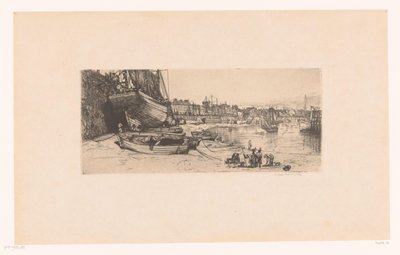 Le Port de Boulogne-sur-Mer - Donald Shaw MacLaughlan (signed by artist)
