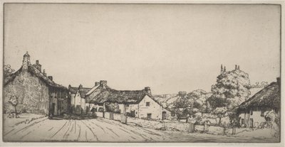 Un village du Devonshire - Donald Shaw MacLaughlan