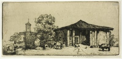 Une ferme toscane - Donald Shaw MacLaughlan