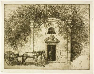 Une chapelle de bord de route - Donald Shaw MacLaughlan