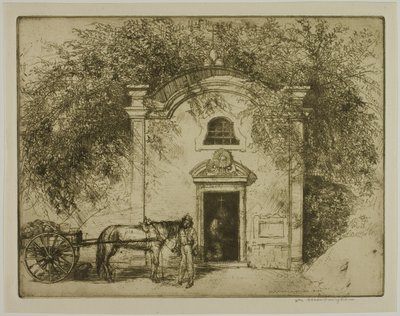 Une chapelle au bord du chemin - Donald Shaw MacLaughlan