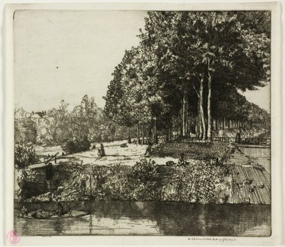 Canal à Charenton - Donald Shaw MacLaughlan