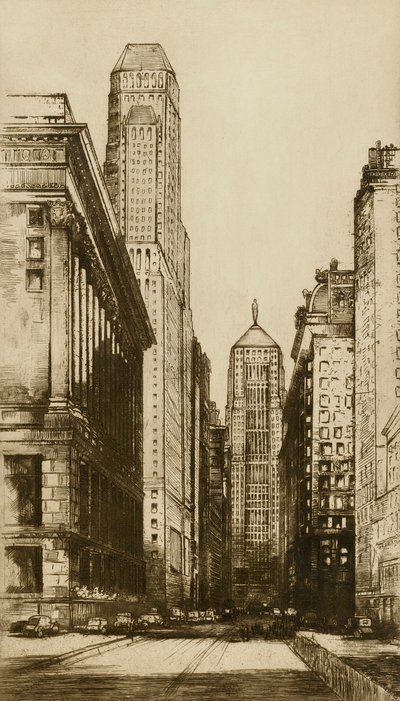 Chicago, le cœur de Chicago (soirée) - Donald Shaw MacLaughlan