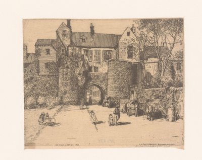 La porte Gayole à Boulogne-sur-Mer - Donald Shaw MacLaughlan