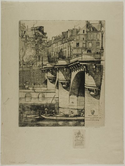 Le Pont Neuf, Paris - Donald Shaw MacLaughlan