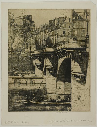 Le Pont Neuf, Paris - Donald Shaw MacLaughlan