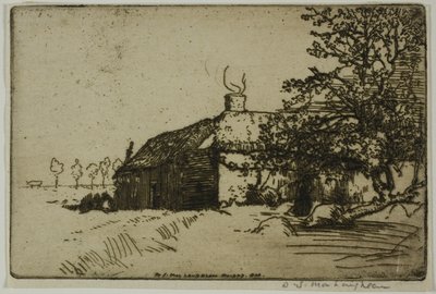 Les deux chaumières - Donald Shaw MacLaughlan