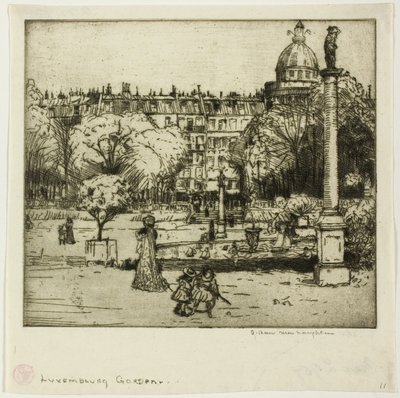 Jardins du Luxembourg, Paris - Donald Shaw MacLaughlan