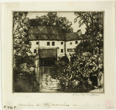 Moulin Saint-Maurice - Donald Shaw MacLaughlan