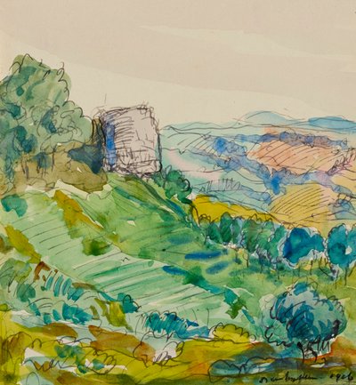 Sur la route de Gaillac - Donald Shaw MacLaughlan