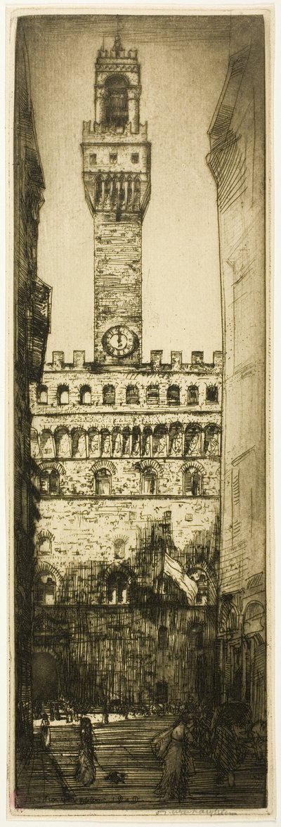 Palazzo Vecchio, Florence - Donald Shaw MacLaughlan