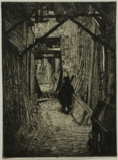 Passage, Rouen - Donald Shaw MacLaughlan