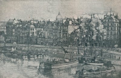 Quai des Grands Augustins, Paris, 1906 - Donald Shaw MacLaughlan
