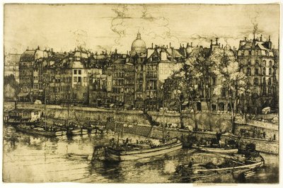 Quai des Grands Augustins, Paris - Donald Shaw MacLaughlan