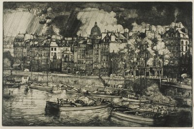 Quai des Grands Augustins, Paris - Donald Shaw MacLaughlan