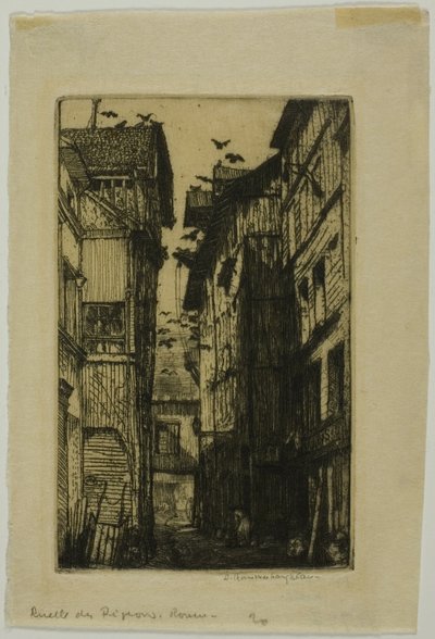 Ruelle des Pigeons, Rouen - Donald Shaw MacLaughlan