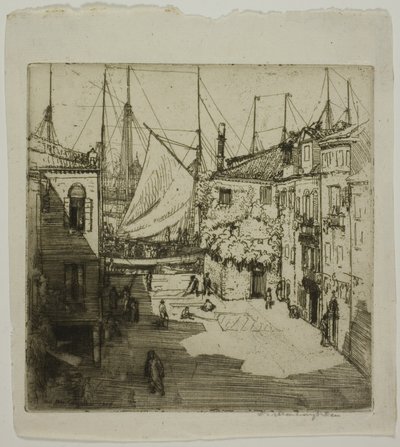Chantier naval, Venise - Donald Shaw MacLaughlan